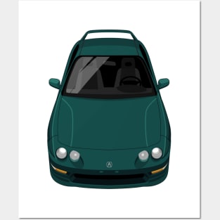 Integra Type R 1997-2001 - Green Posters and Art